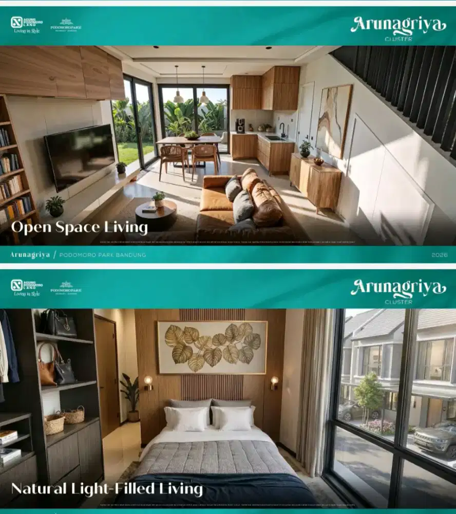 Dapatkan rumah mewah agung podomoro 2lantai pilihan investasi tepat