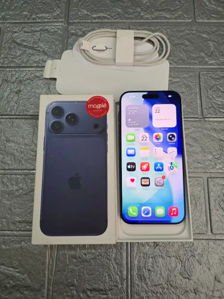 IPhone 17 Pro Max 256gb IBox Umur 1 Bln Like New