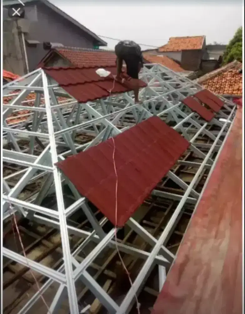 Perbaikan atap bocor, talang air,dak rembes dan renovasi