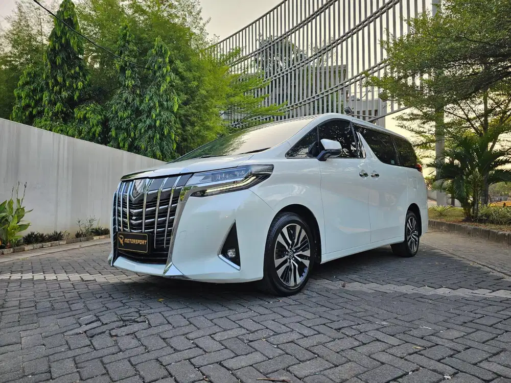 (TDP: 0 Rupiah) Toyota Alphard G ATPM 2019 low km