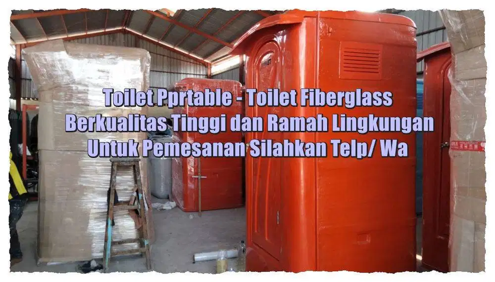 WC Portable, Toilet Modern, Toilet Portable, Closet Jongkok/ Duduk Ter
