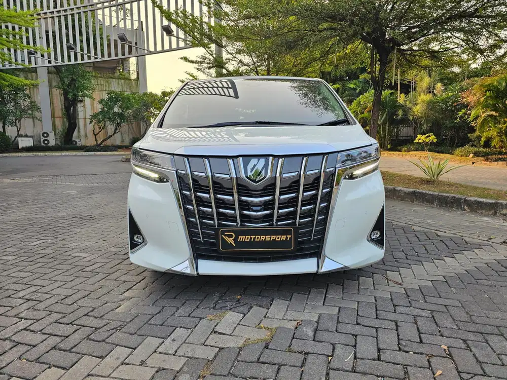 (TDP: 0 Rupiah) Toyota Alphard G ATPM 2019 low km