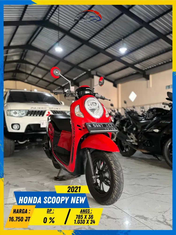 HONDA SCOOPY NEW 2021 NEGO SAMPE DEA LURR HIKMAH MOTOR KEPUH MALANG