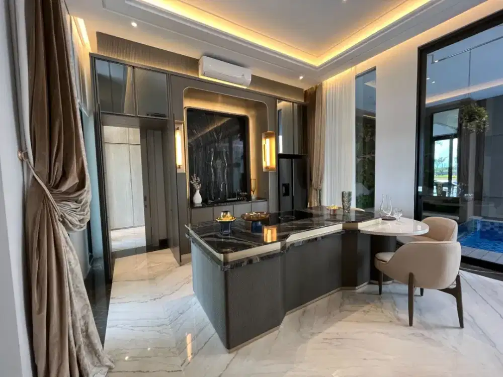 Rumah Baru Mewah Private Pool Grand Island Dkt Palm Beach San Antonio Pakuwon City