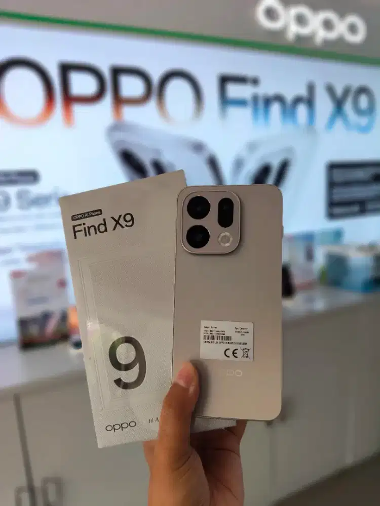 OPPO FIND X9 Baru Segel – Promo Tebus Murah Provider / Aksesoris