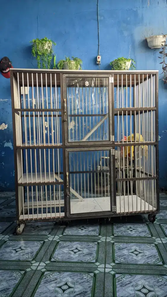 Kandang Kucing Aluminium