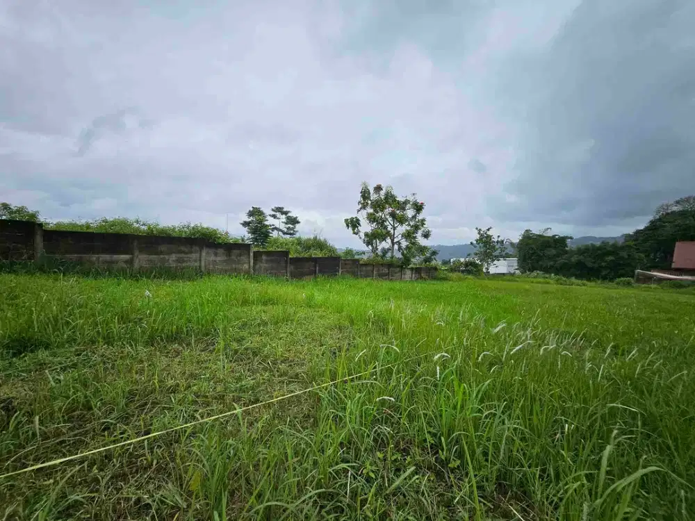 jual tanah kavling luas 150m2 dekat jl raya utama puncak