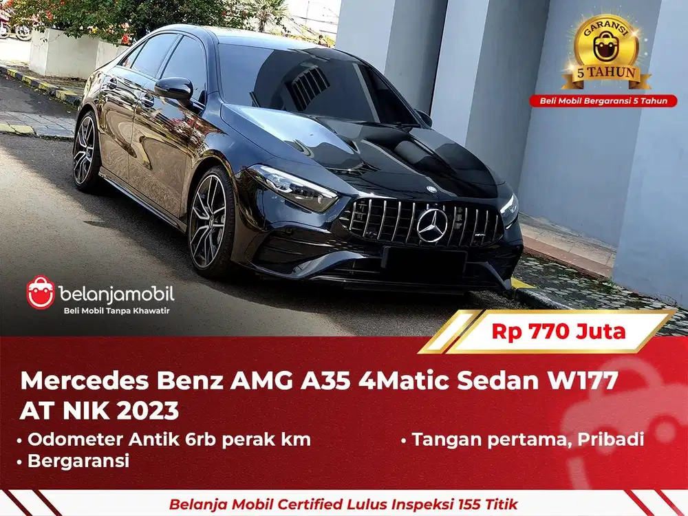 [ LOW KM 6RB ] Mercedes Benz Mercy AMG A 35 A35 4Matic W177 2023/2024