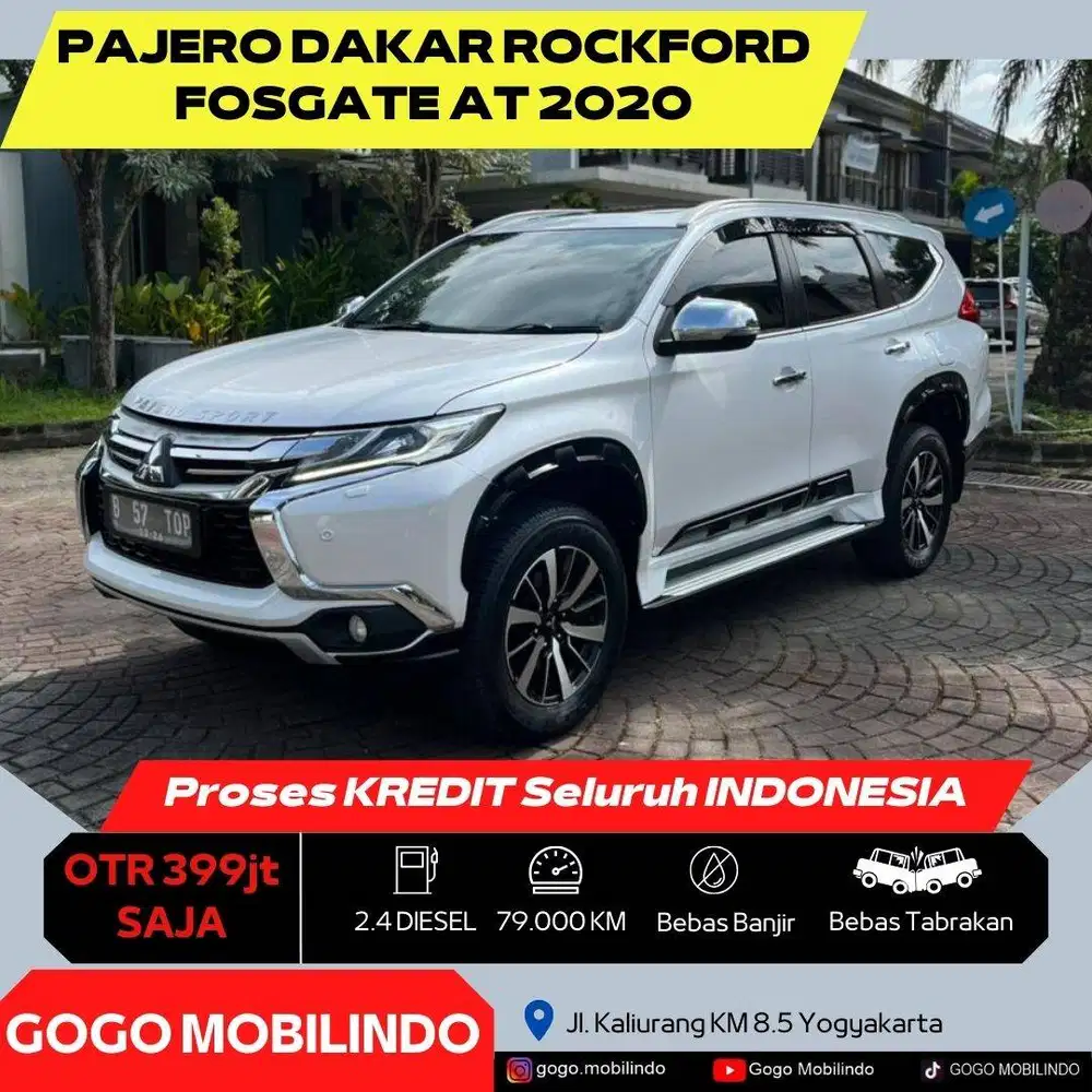 Pajero Dakar Rocford Fosgate Matic 2020 DP minim Bisa Kredit Terra