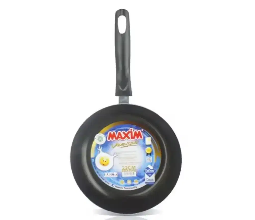 FRYPAN MAXIM VALENTINO ANTI LENGKET UKURAN 22CM. ( harga 119500 )