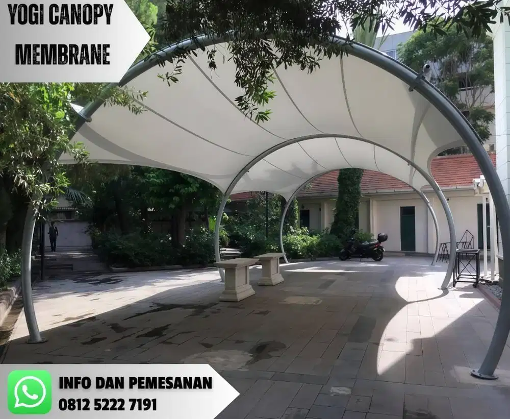 zKanopi membrane custom ukuran harga permeter kuat garansi panjang