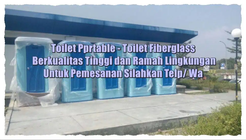 Toilet Proyek,Wc portable ,Toilet Umum Toilet Outdoor, Toilet Portable