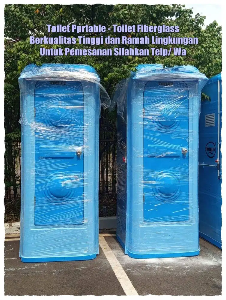 Toilet Portable, Toilet Umum, WC Portable Toilet Outdoor Siap Pakai St