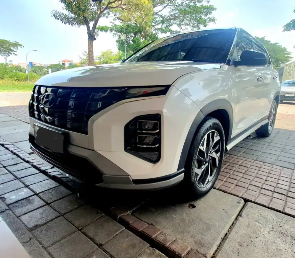 Km 22 ribu! Hyundai Creta Prime AT two tone 2023
