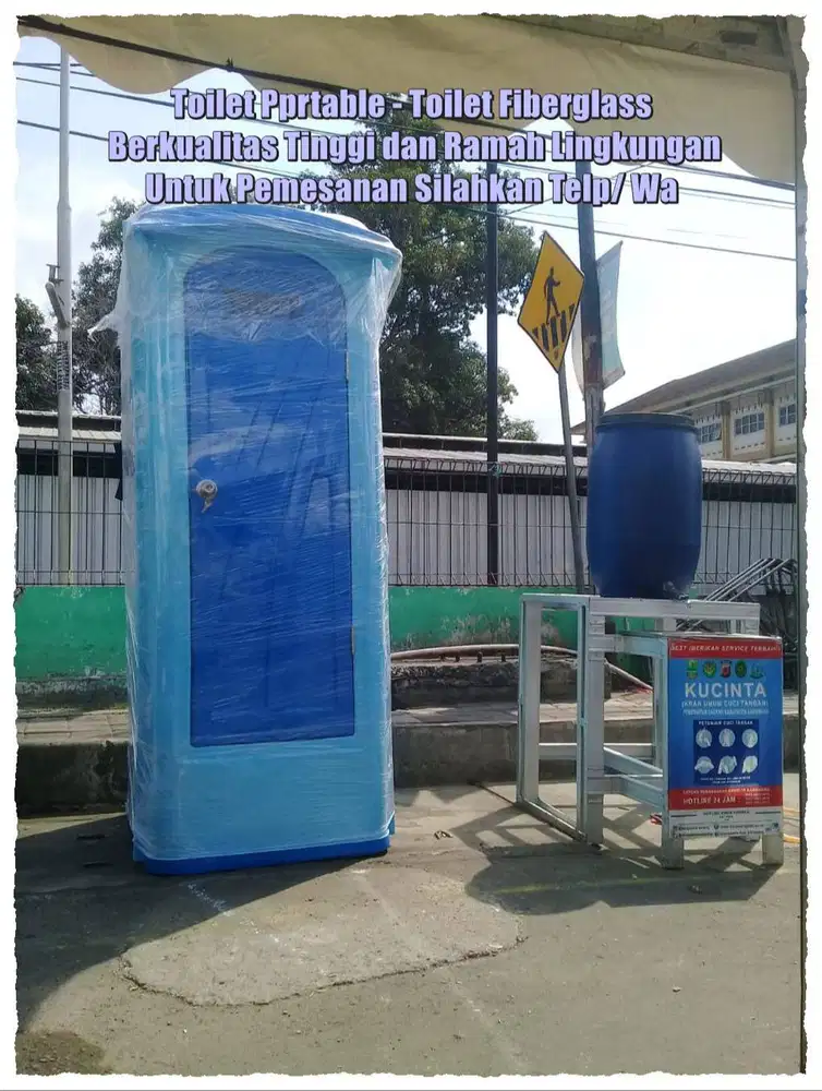 Toilet Proyek,Wc portable ,Toilet Umum Toilet Outdoor, Toilet Portable