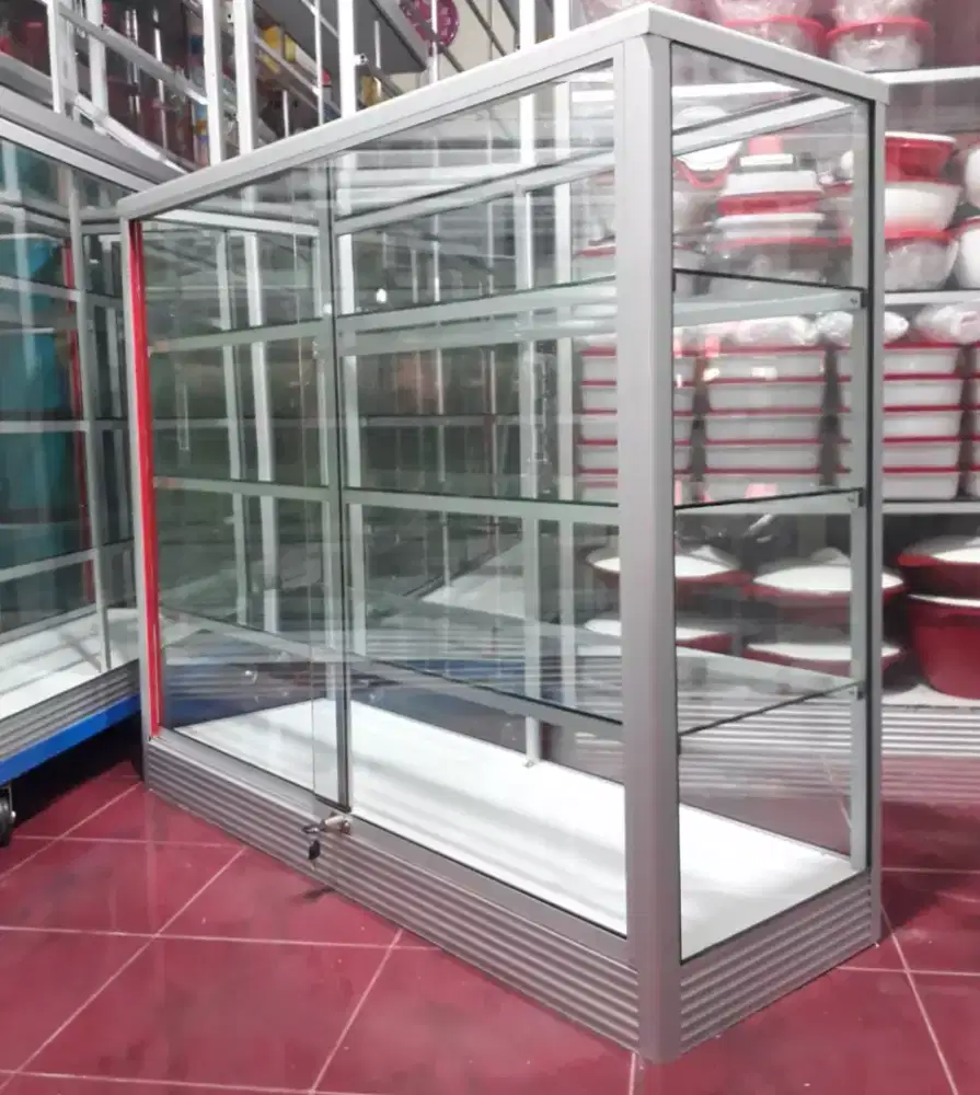 Etalase Panjang 1,2Mx1M Serbaguna