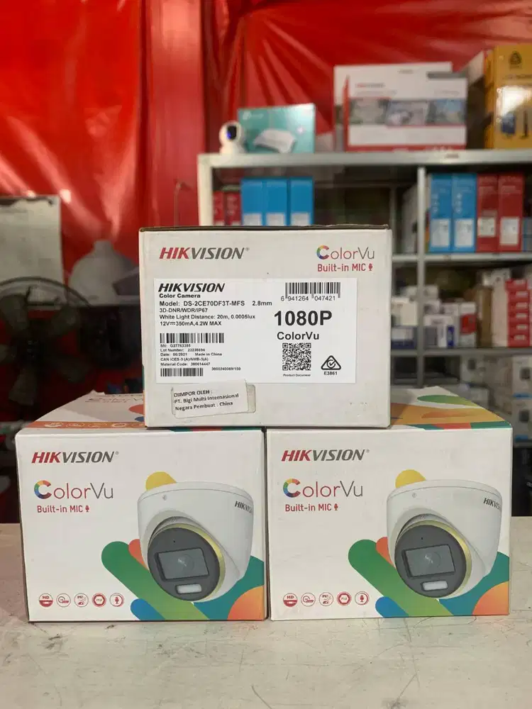 Camera analog HIKVISION indoor color vu 2mp DS-2CE70DF3T-MFS
