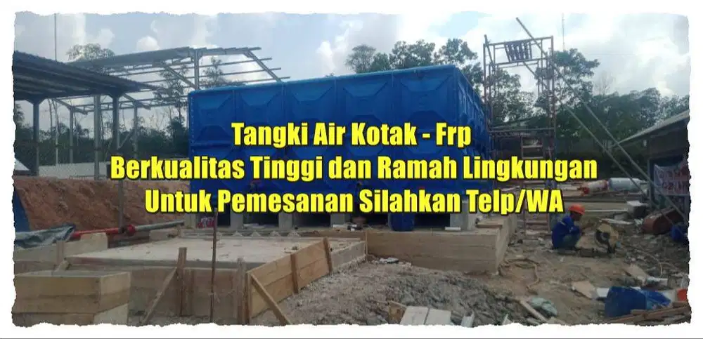 Tangki air Frp,  Roof Tank , Panel tank Tangki Pane , Toren Air, Rooft