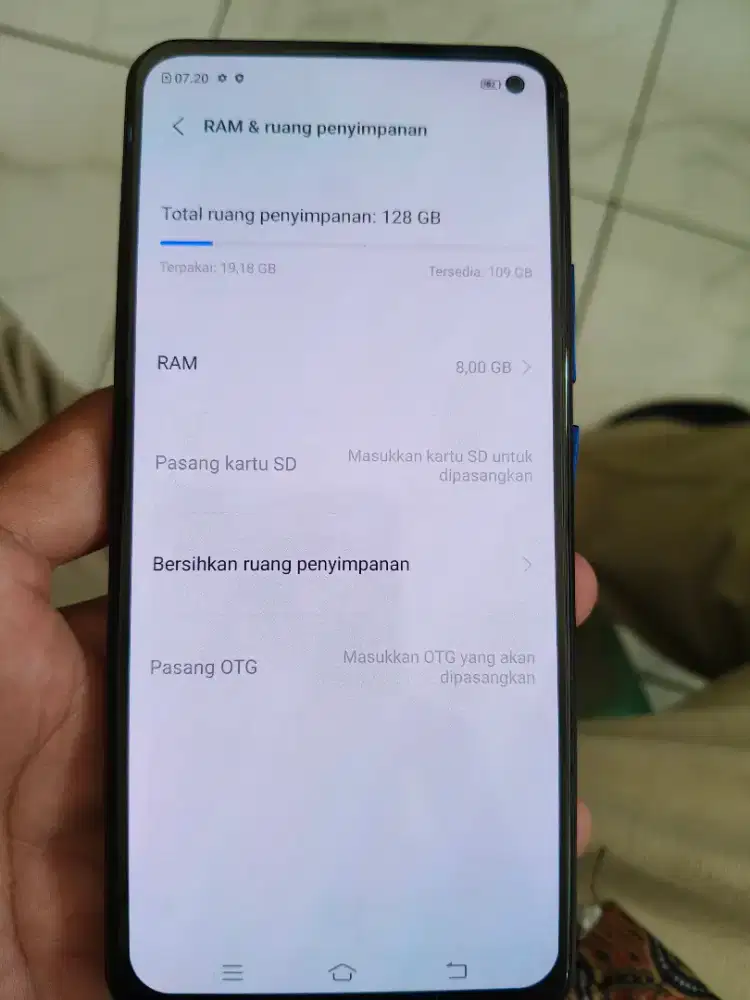 Vivo V19 8/128 resmi orian semua no minus pemakean aja BS tkr tmbh