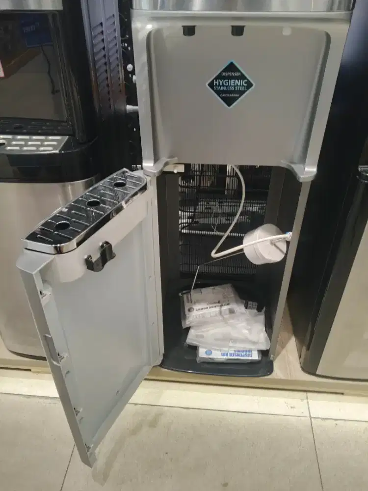 Jual dispenser clearen Sanken galon atas bawah