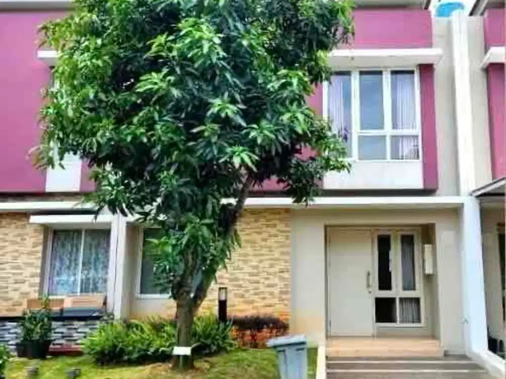Cluster Thomson Gading Serpong disewa murah Semi Furnished Parkir luas