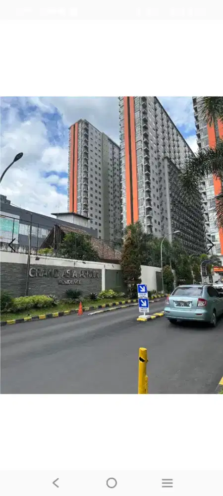 disewakan apartemen grand asia afrika type 36  2 k.tidur fulypurnish