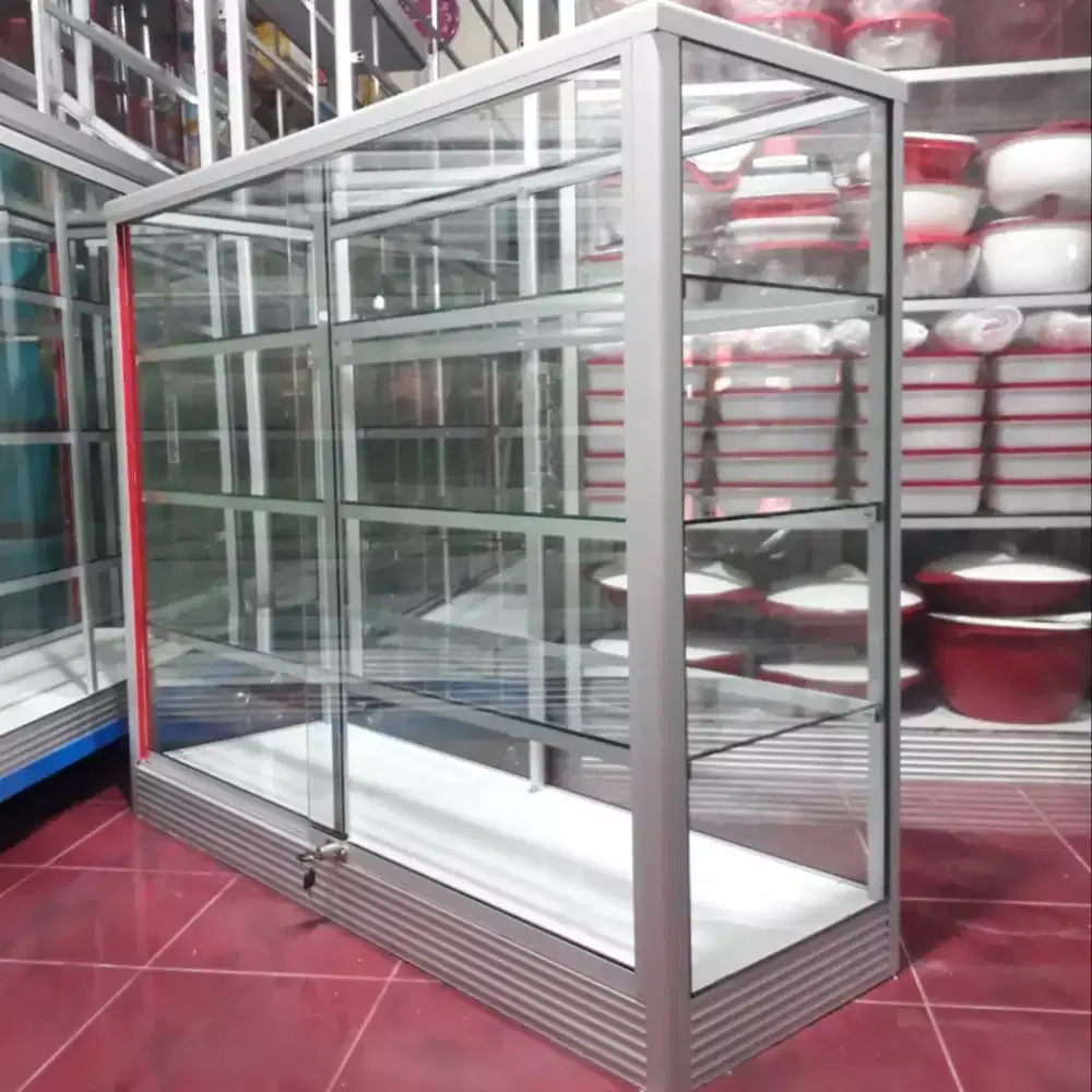 Etalase Panjang 1,2Mx1M Ready Siap Kirim