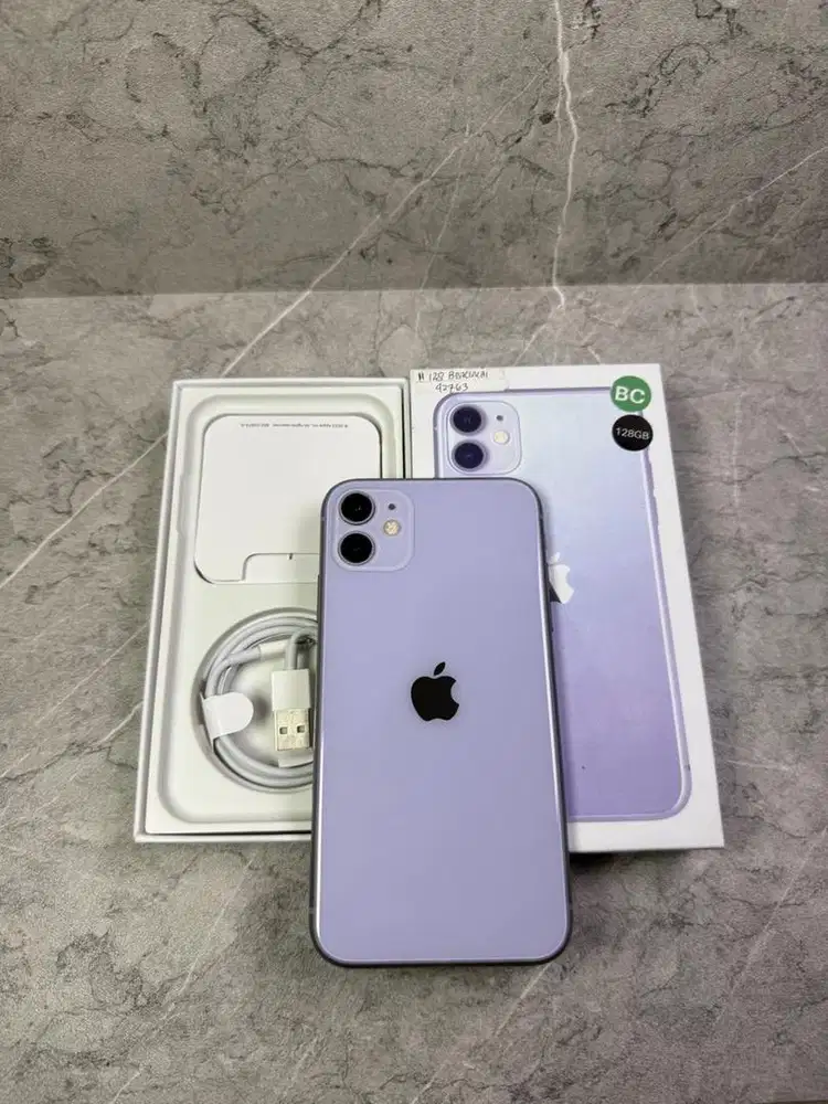 IPHONE 11 128GB BEACUKAI DUAL SIM