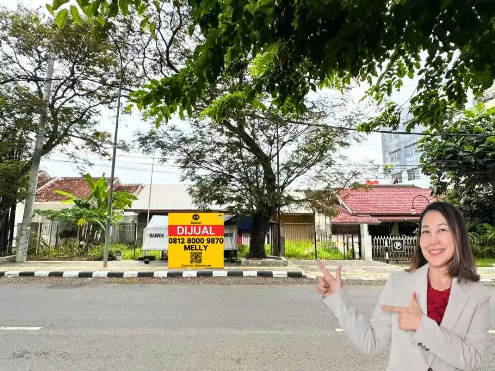 Jual Tanah Pinggir Jalan Utama Jalan Menteri Supeno, Mugasari Semarang, Jawa Tengah