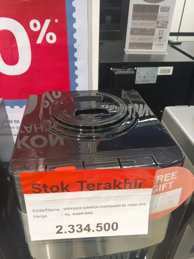 MURAH DISPENSER GALON ATAS BAWAH SANKEN