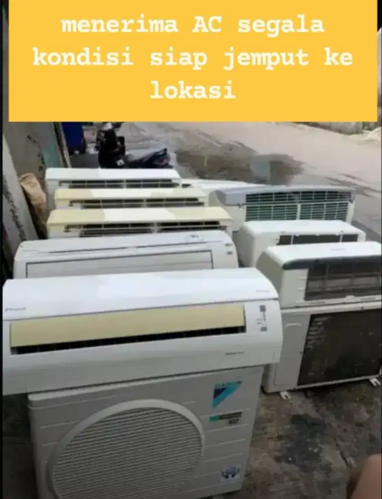 Terima AC bekas