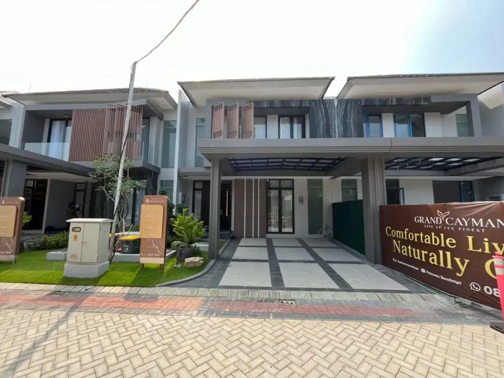 Rumah Baru Mewah Minimalis Grand Island Dkt San Antonio Palm Beach Pakuwon City