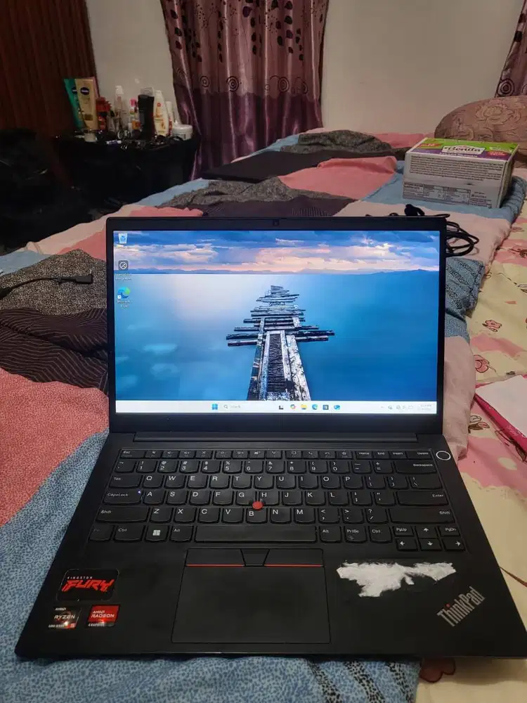 Lenovo ThinkPad E14 Gen 3 Laptop Bisnis Performa Tinggi AMD Ryzen 5 55