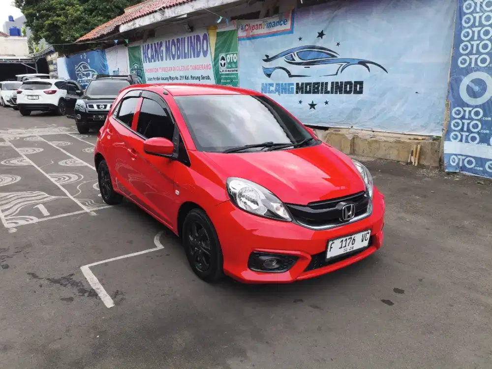Honda Brio E satya matic 2018 (DP 3 JUTA)