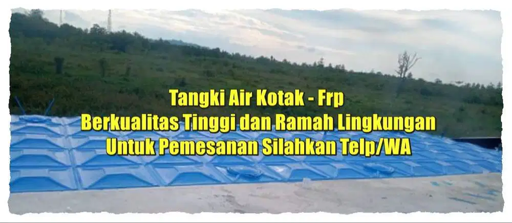 Tangki Panel, Tangki Air, Roof Tank , Tangki Air Kotak, Toren Air, Tan