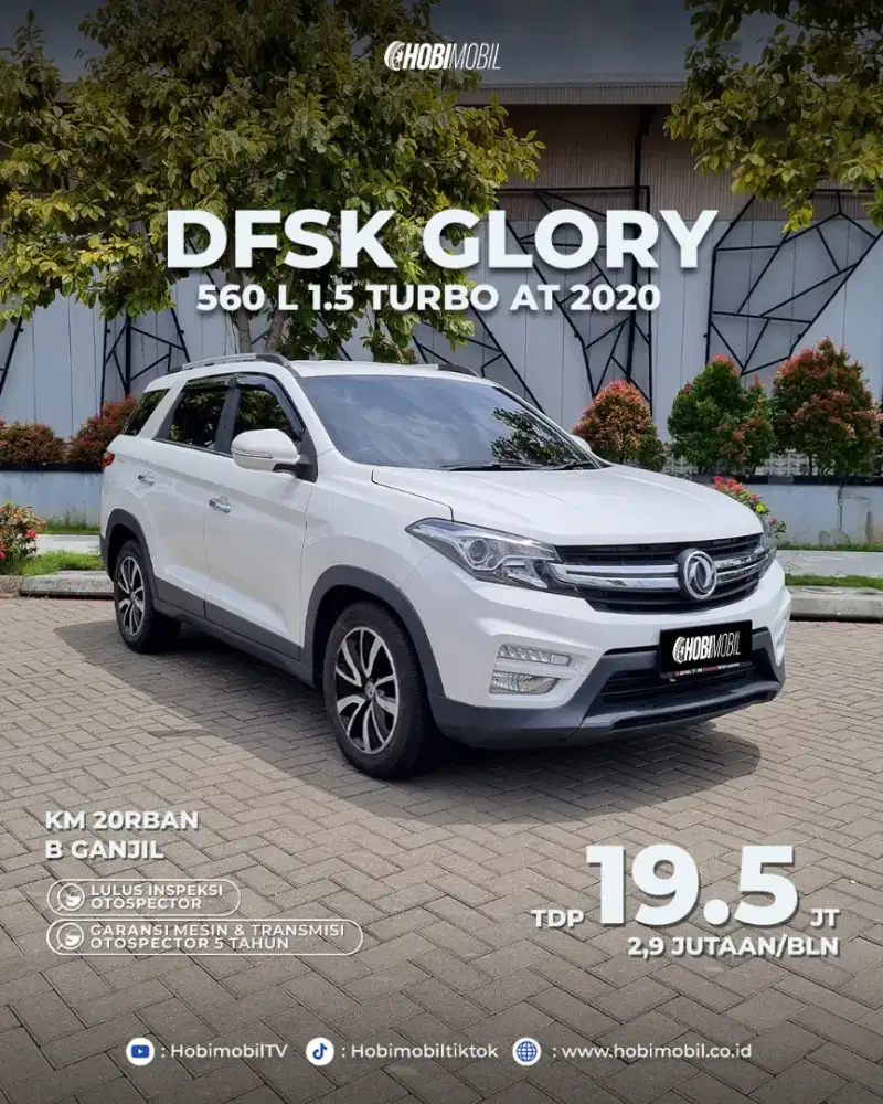Dfsk glory 560 1.5 turbo at 2020 garansi mesin 5th