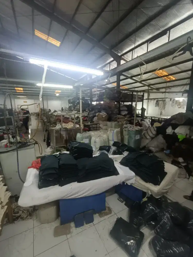 Dijual Pabrik Garment (Msh Berjalan)