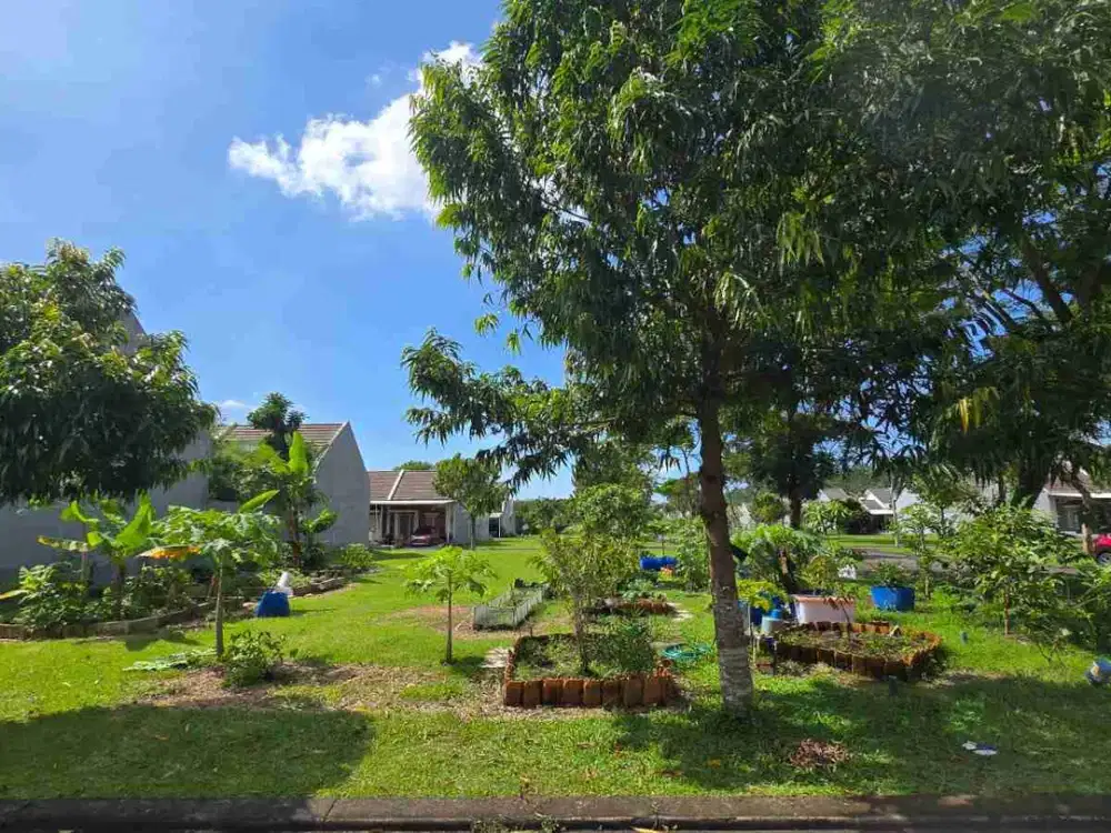 Dijual Kavling Suvarna Sutera Cluster Dhana Cikupa hoek hadap barat daya