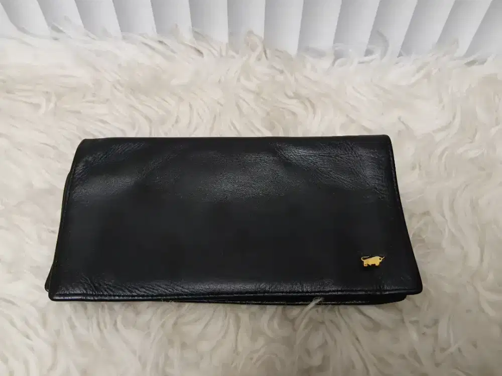 Preloved Dompet Braun Buffel kulit asli ada minus seperti di gambar