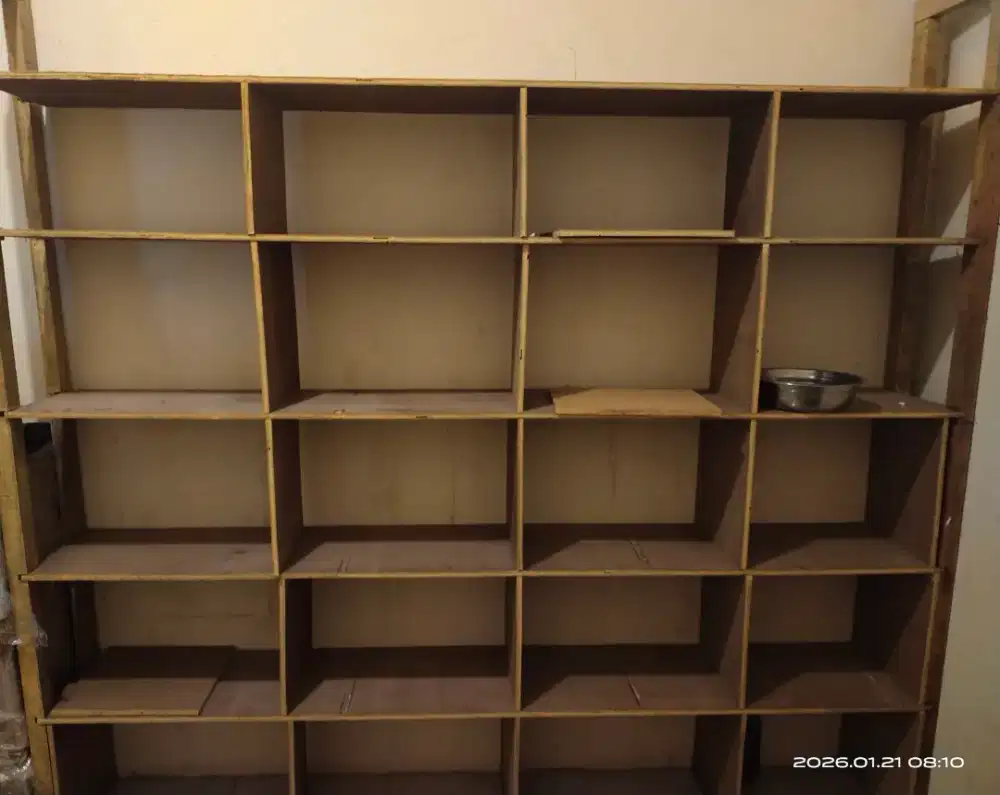 Rak serbaguna 6 tingkat / rak kayu 6 susun