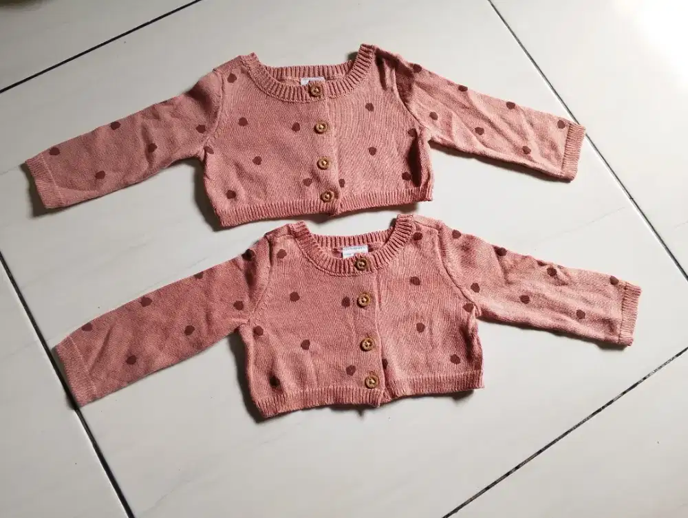 Cardigan rajut bayi Newborn branded CARTER'S NEW
