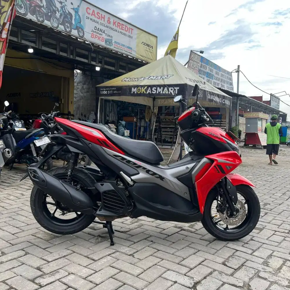 YAMAHA AEROX 155 VVA CON 2021 KTP DAERAH BISA DI BANTU CASH/CREDIT