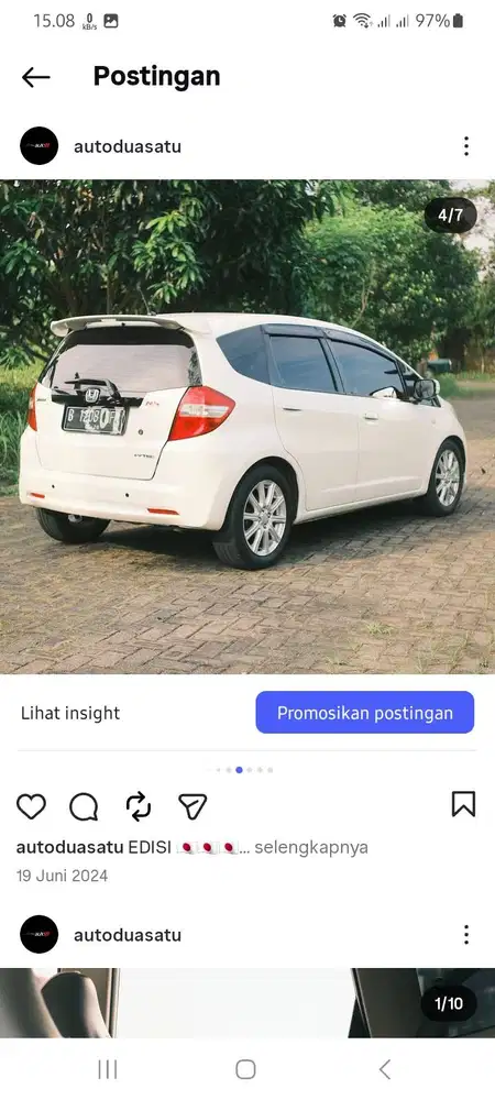 JUAL CEPAT JAZZ 2011