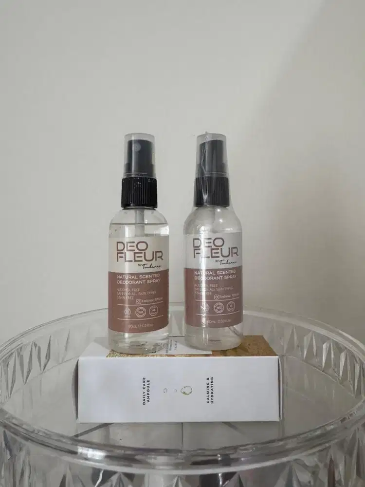 Bundling 2pcs DeoFleur Deodorant Spray by Terbinar