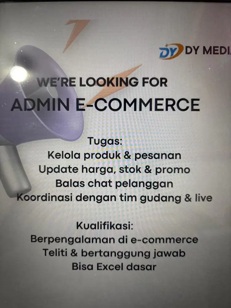 Admin E-Commerce