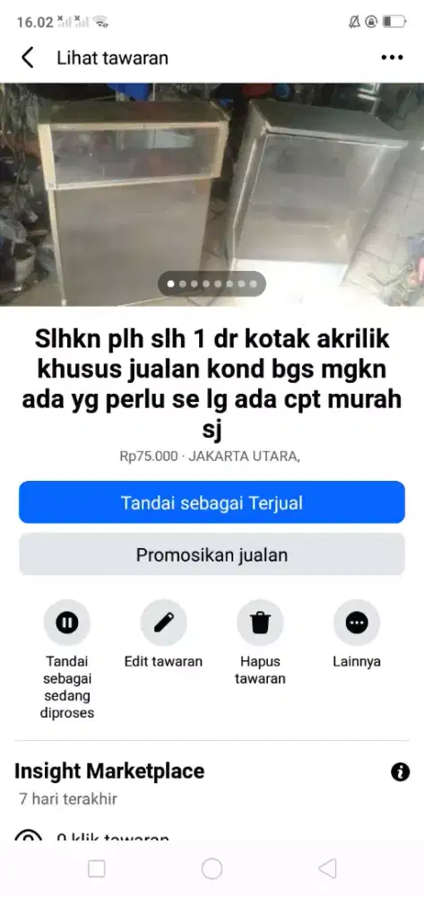 Cocok utk pedagang slhkn plh slh 1 dr kotak akrilik nya murah sj cpt