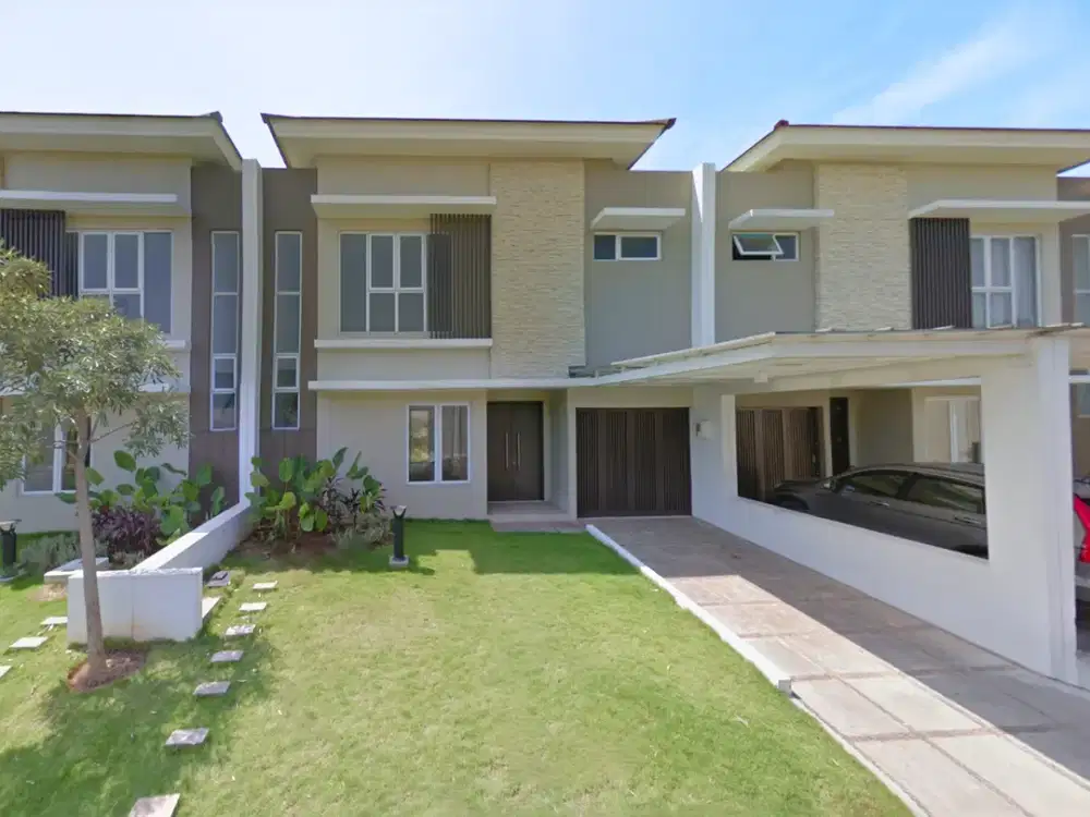 Rumah 2lt 10x22 221m type 5KT Cluster Dbanyan JGC Jakarta Garden City Cakung