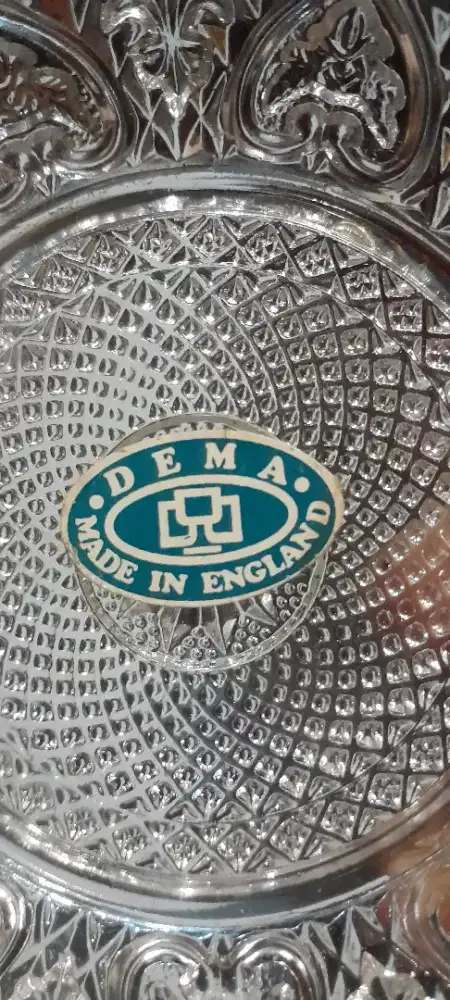 Piring tatakan DEMA England 6pcs