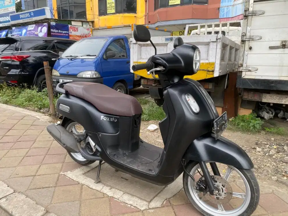 YAMAHA FAZZIO LUX 125 KEYLESS BLUE CORE LED FI 2022 MESIN HALUS