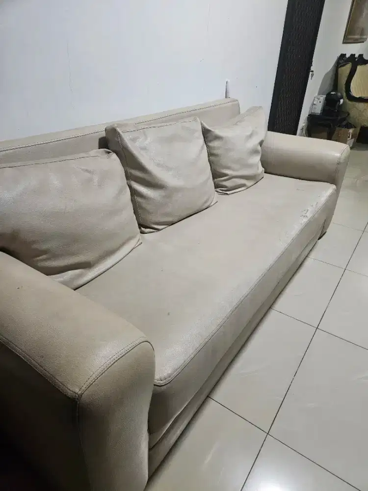 Jual cepat Sofa Bekas 3 seater